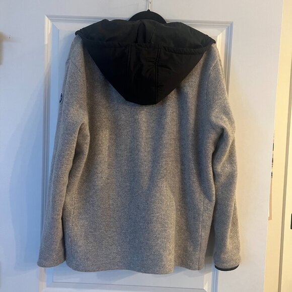 Mikael Holebrook Windproof Hood- Grey Melange/ Black - Size XL - Picture 4 of 12